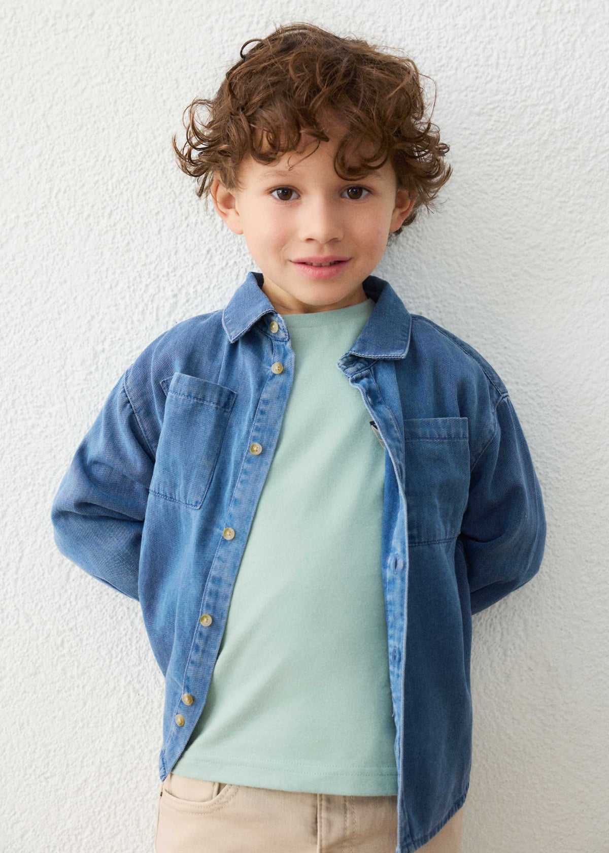 Boy denim shirt