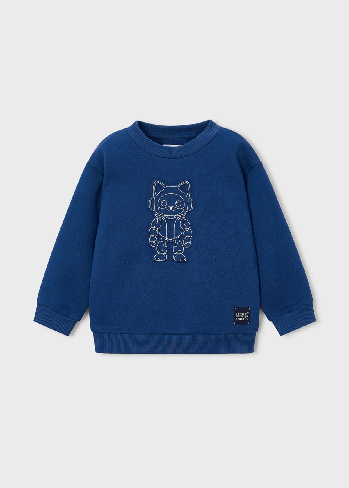 Boy embossed jumper