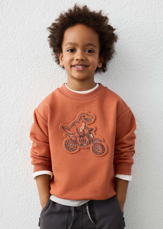 Boy embossed jumper