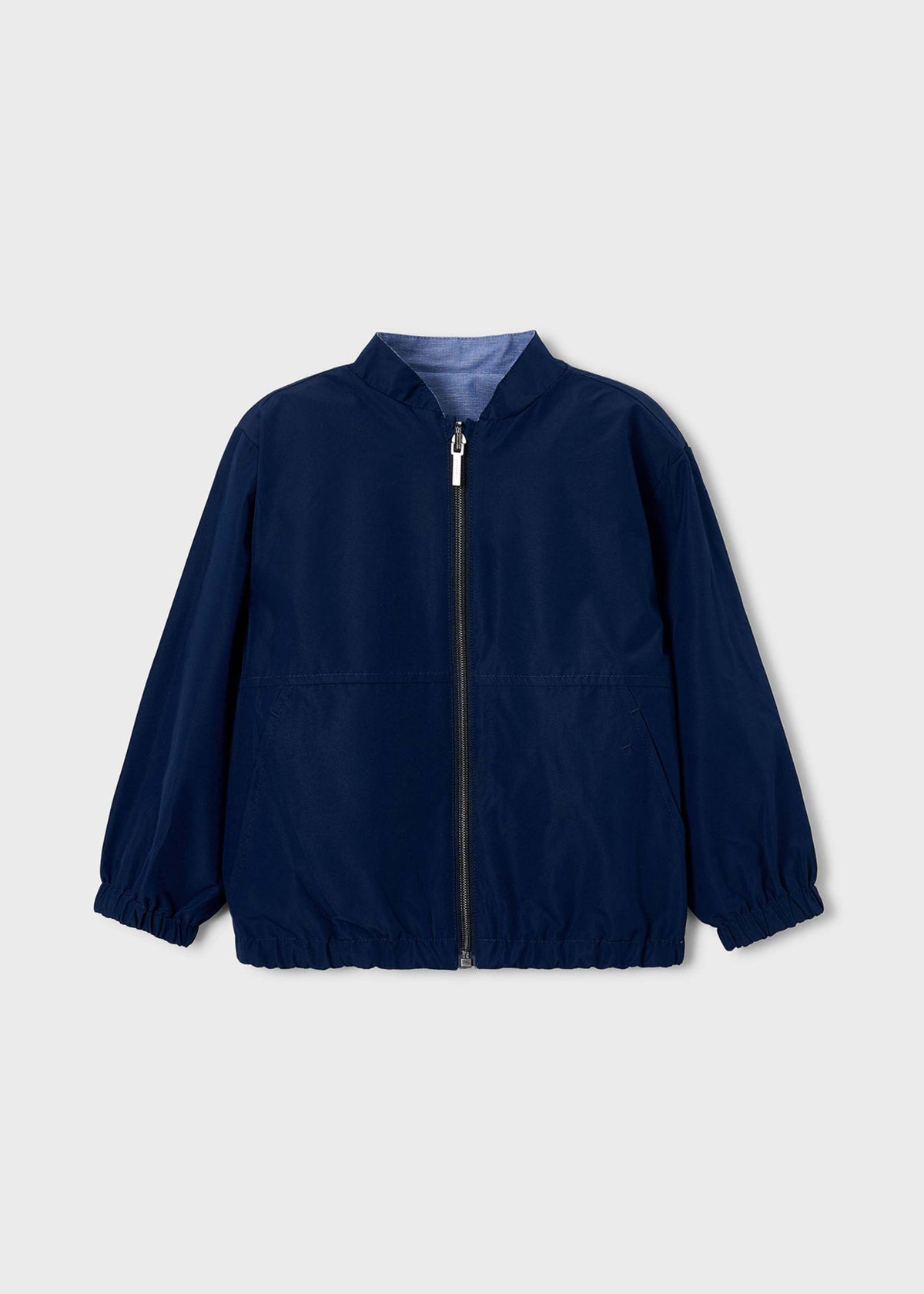 Boy linen reversible windbreaker