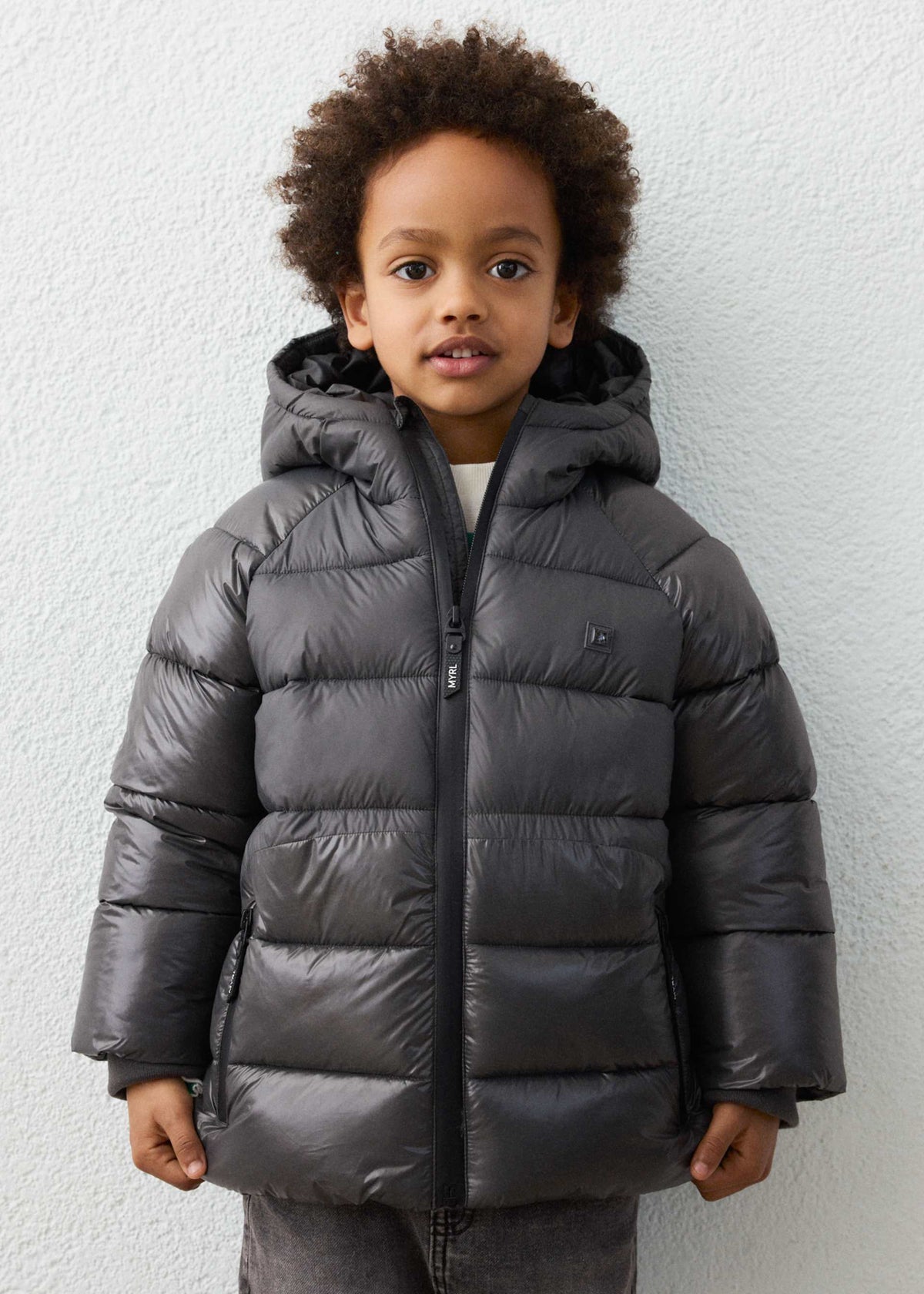 Boy matte gloss jacket