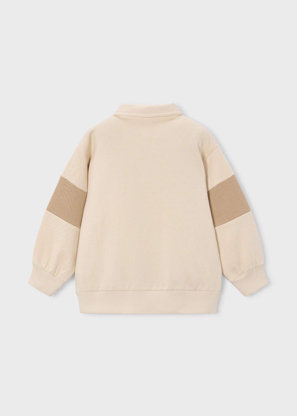 Boy polo collar striped jumper