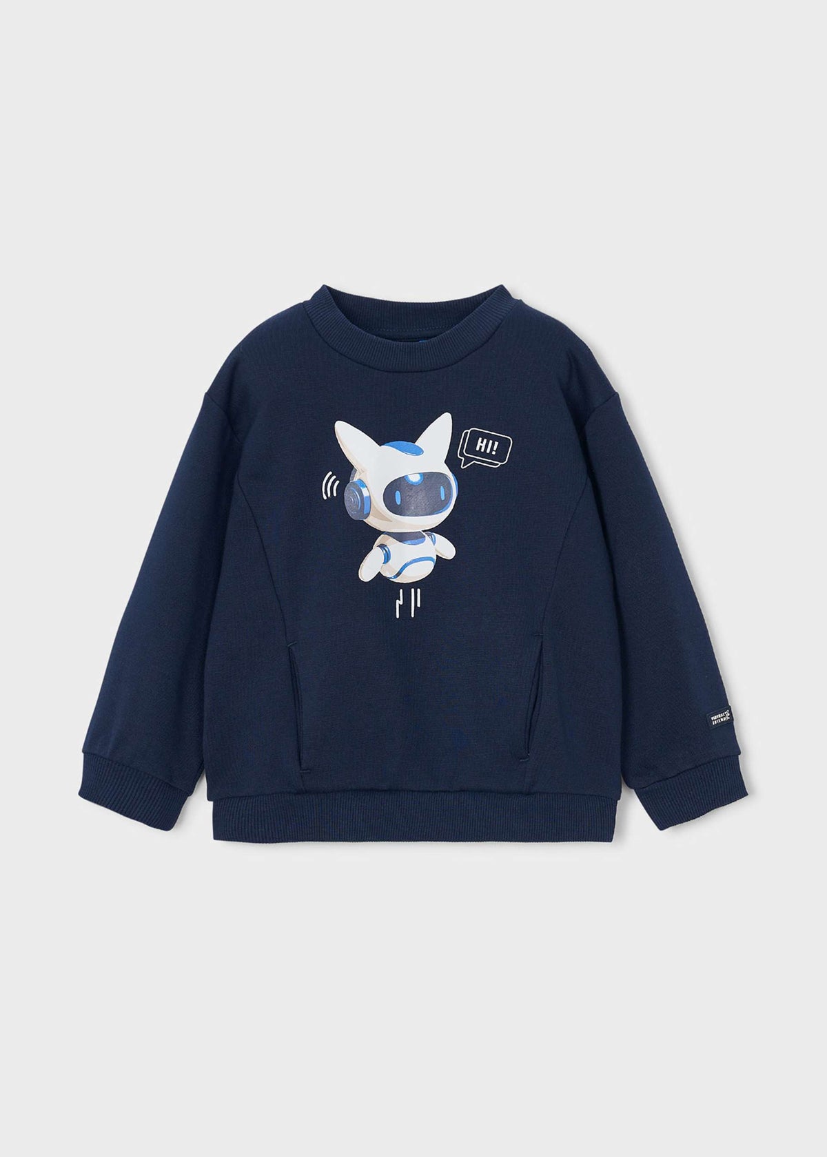 Boy print jumper