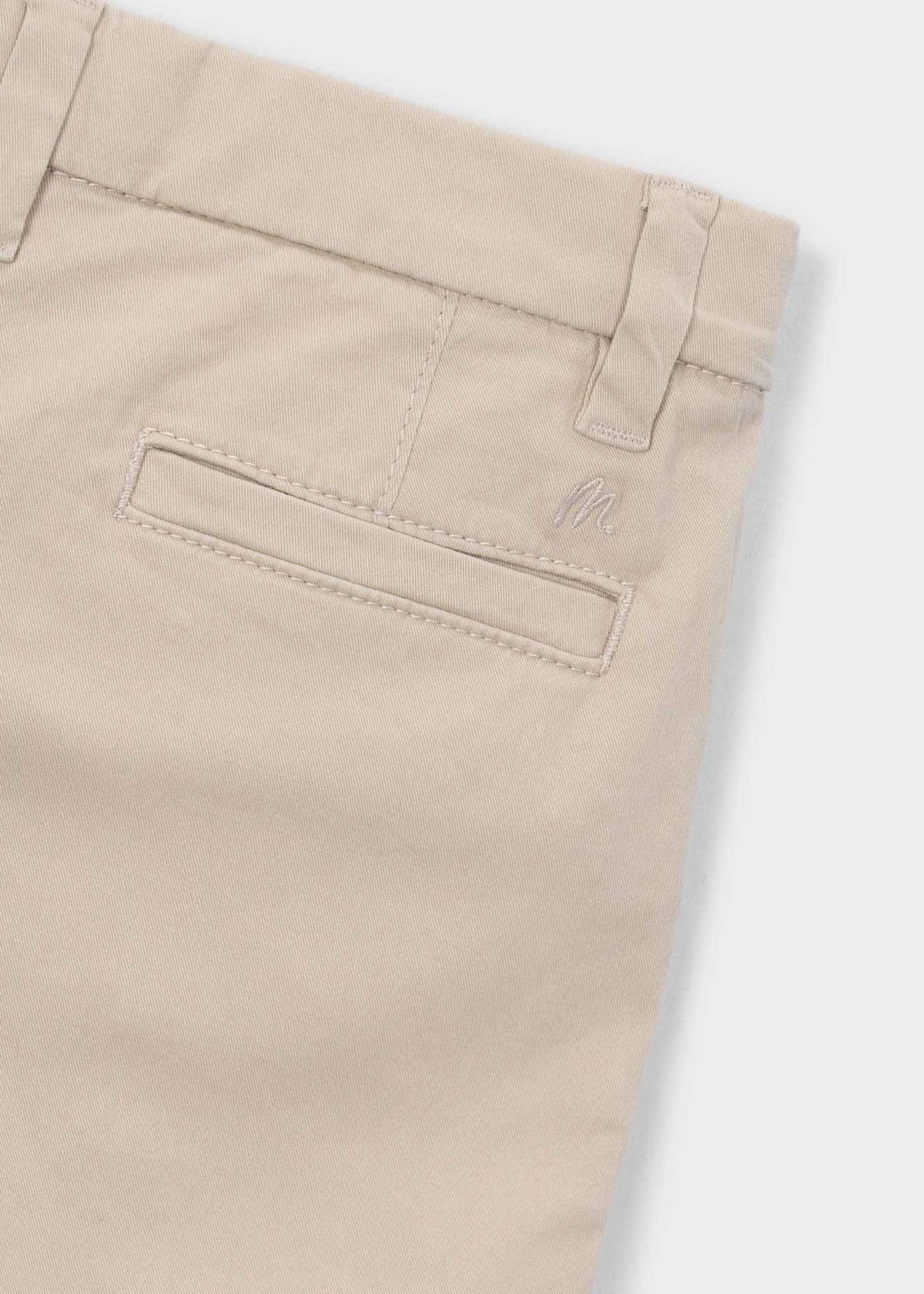 Boys basic bermuda twill shorts