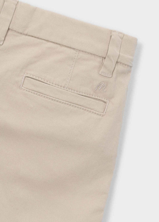 Bermuda-Shorts aus Twill für Jungen