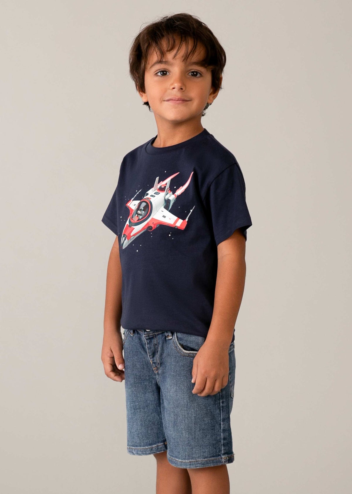 Basics-Jeansshorts für Jungen