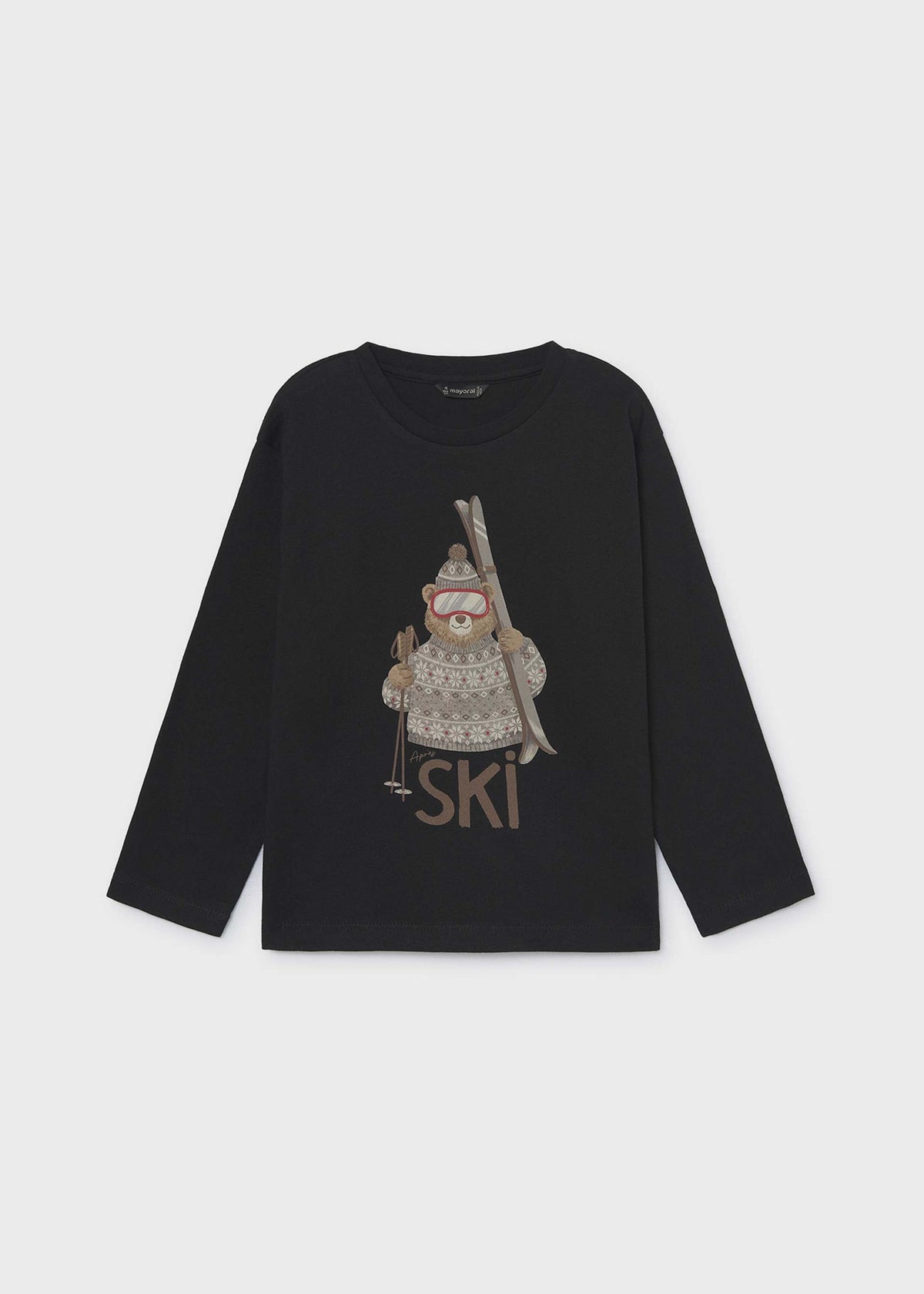 Boys' bear ski T-shirt