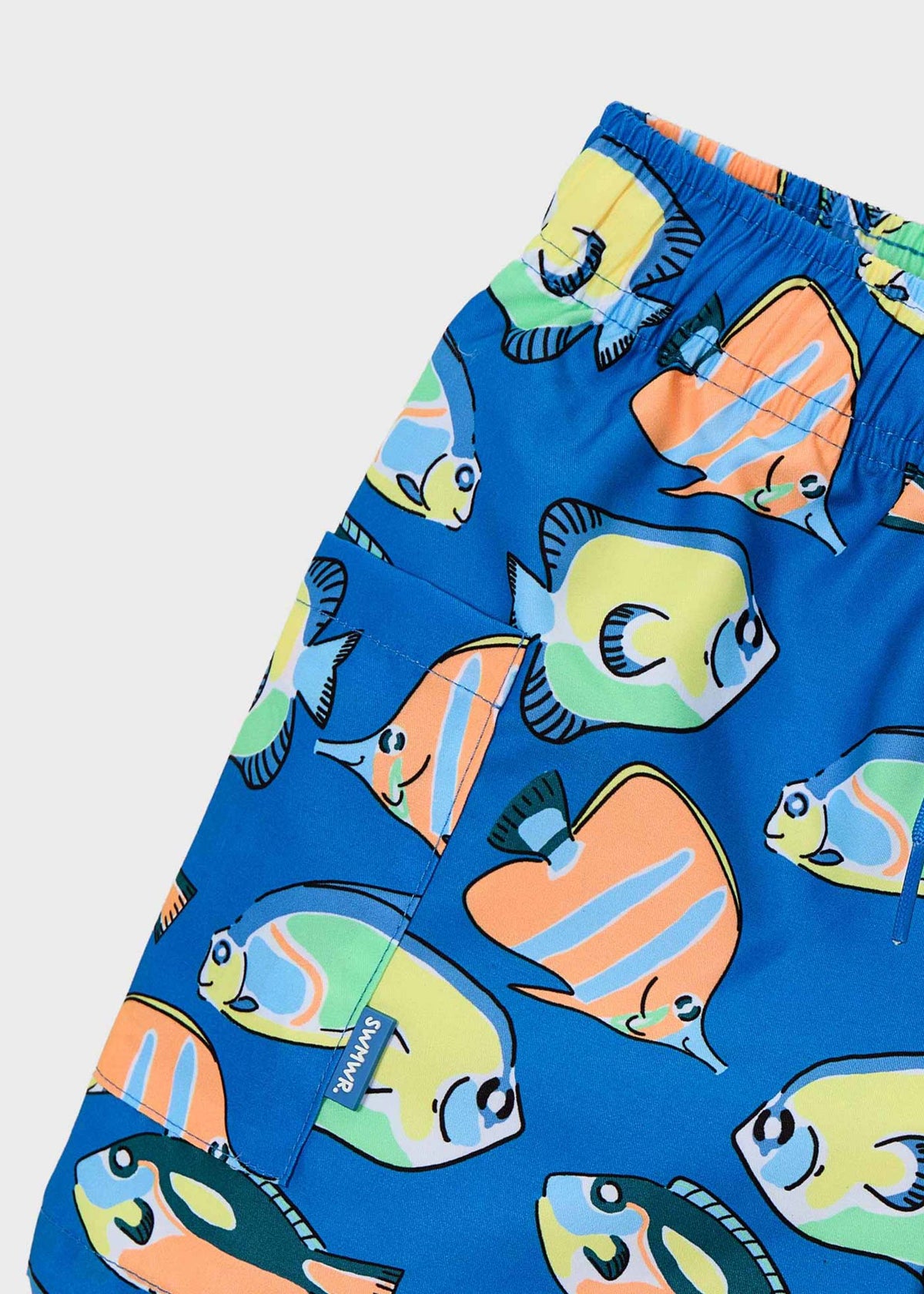 Bermuda-Badeshorts mit Print für Jungen
