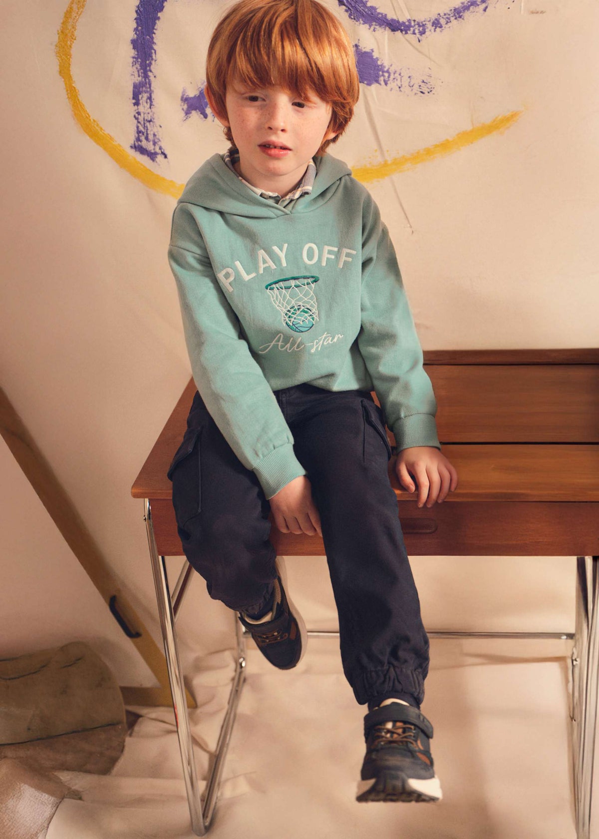 Boys' cargo trousers
