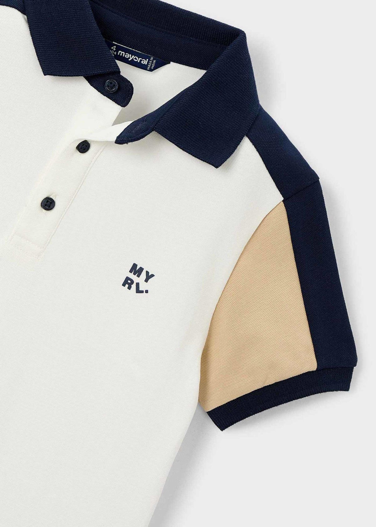 Kombinations-Poloshirt für Jungen