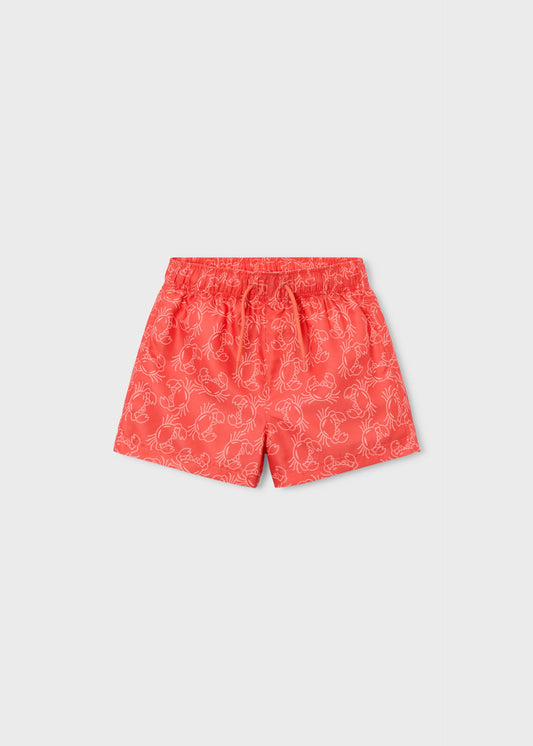 Badeshorts für Jungen mit Krabben-Print