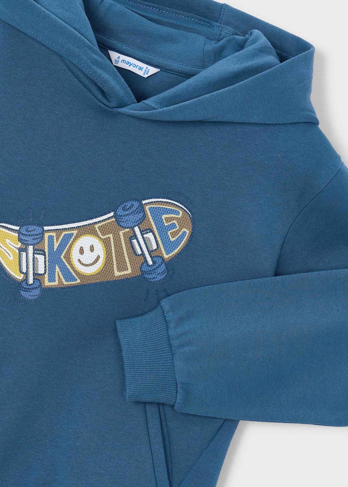Boys' embossed sweatshirt