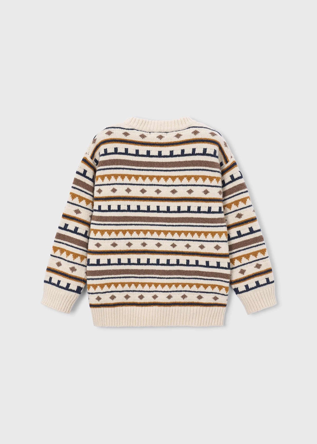 Boys' jacquard jumper