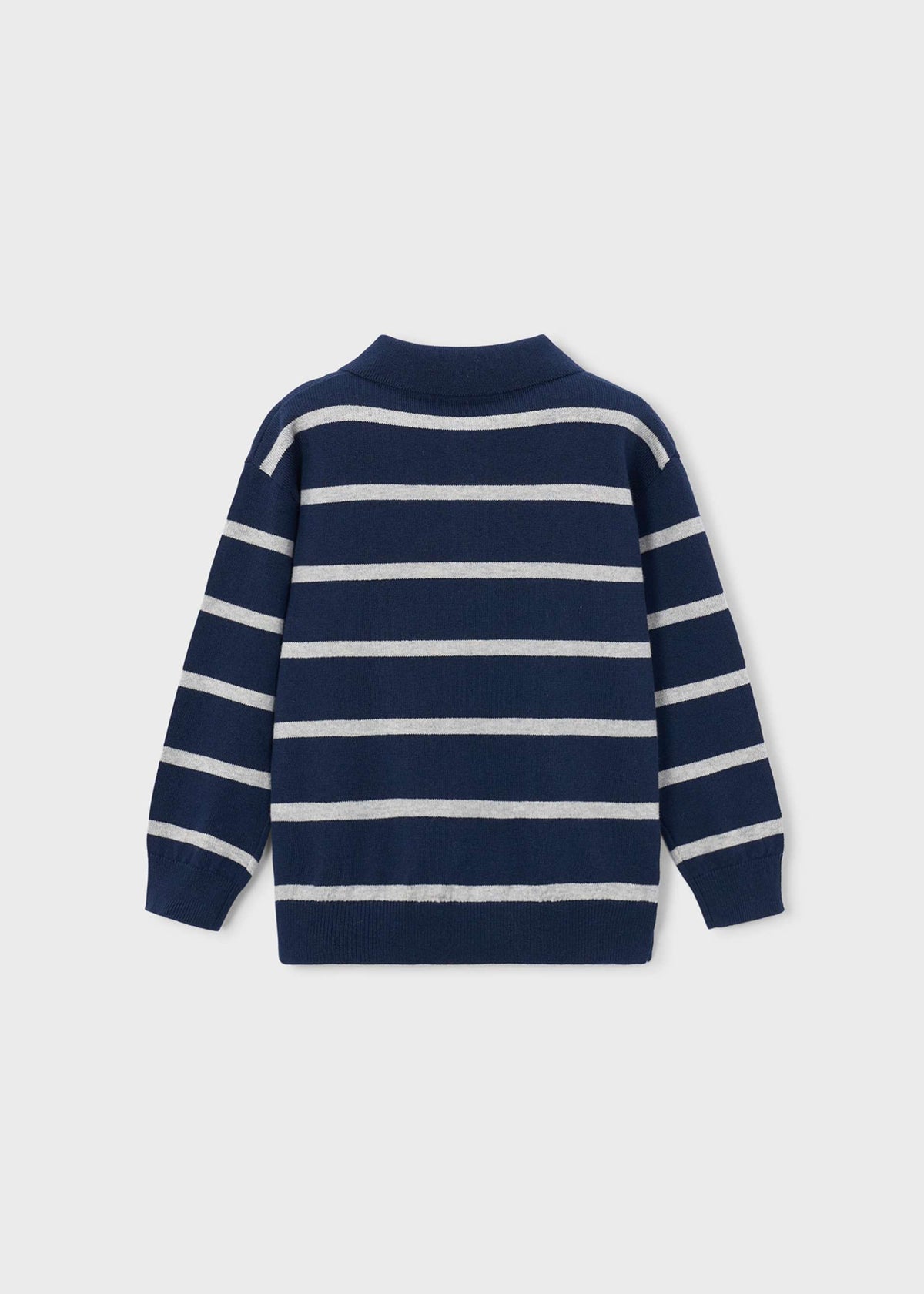 Boys' knitted polo shirt