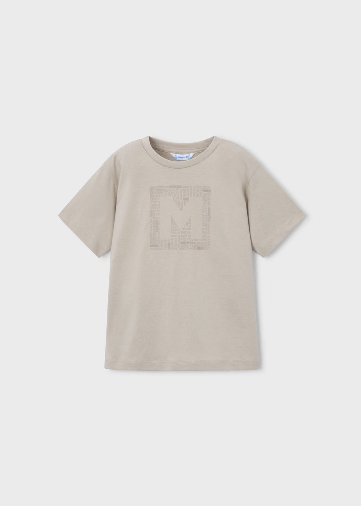 Jungen T-Shirt mit Buchstabenaufdruck