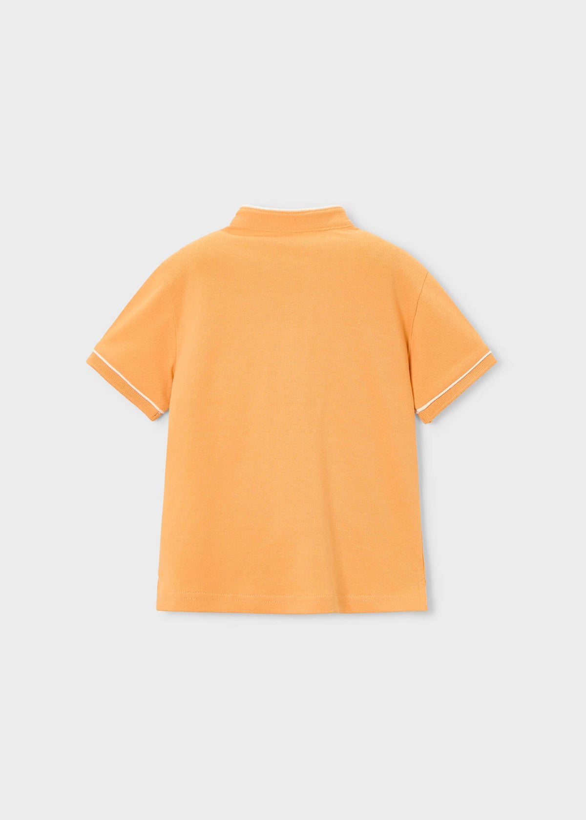 Boy's mandarin collar polo shirt