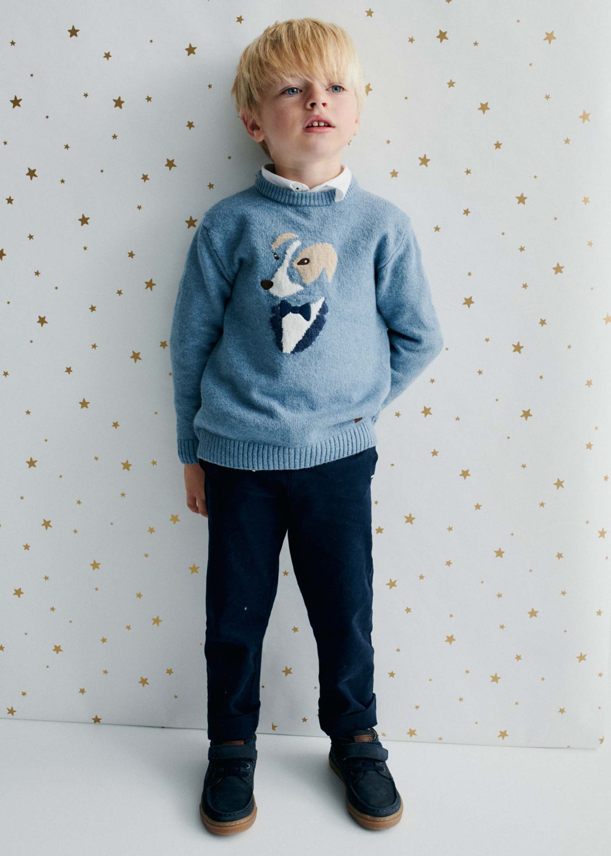 Boys' piqué pants