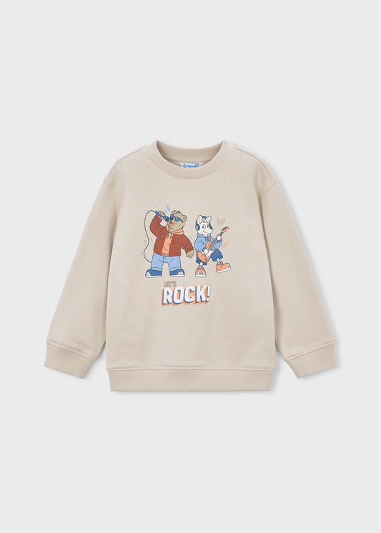 Boys' rock sweatshirt