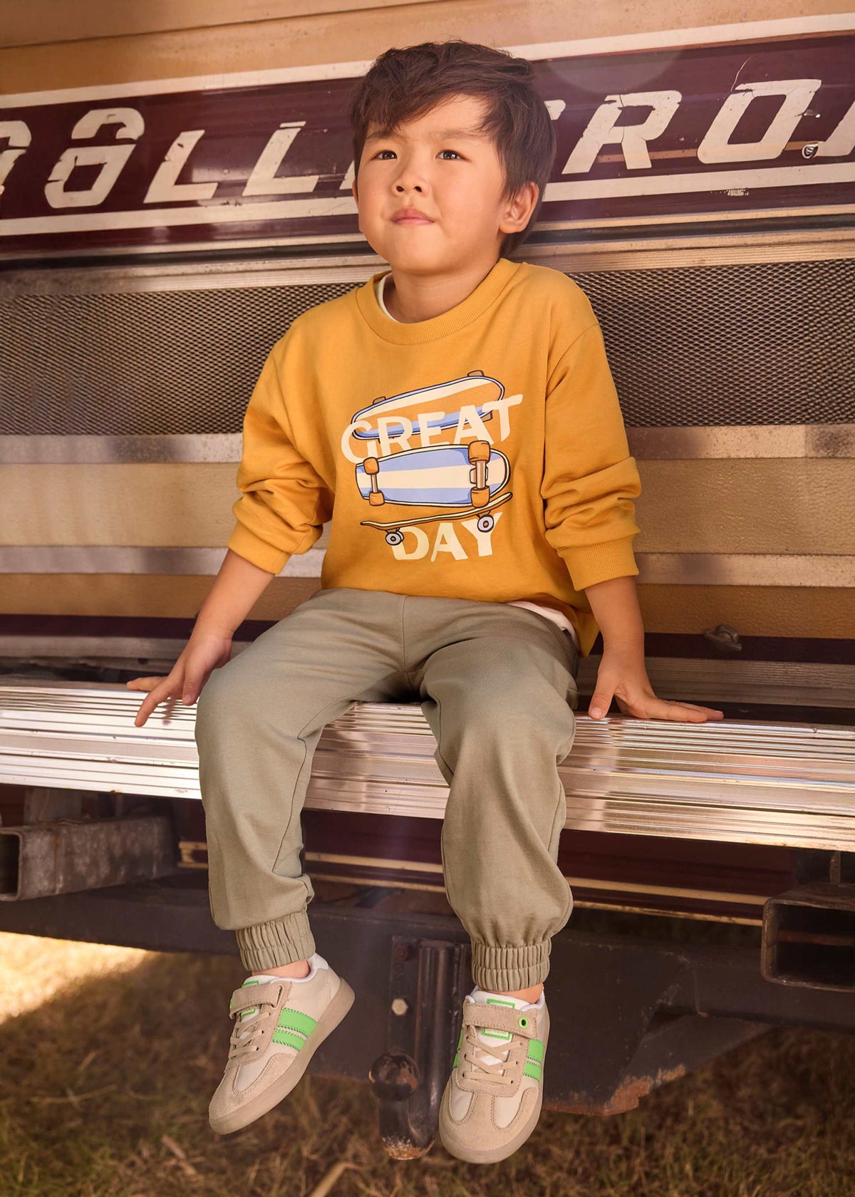 Boys' skate tracksuit