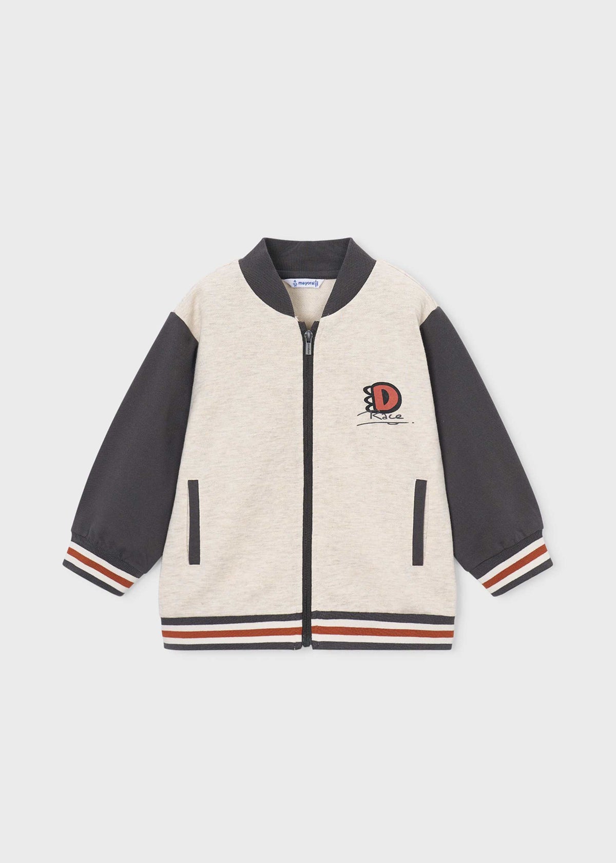Boys' tracksuit with bomber jacket