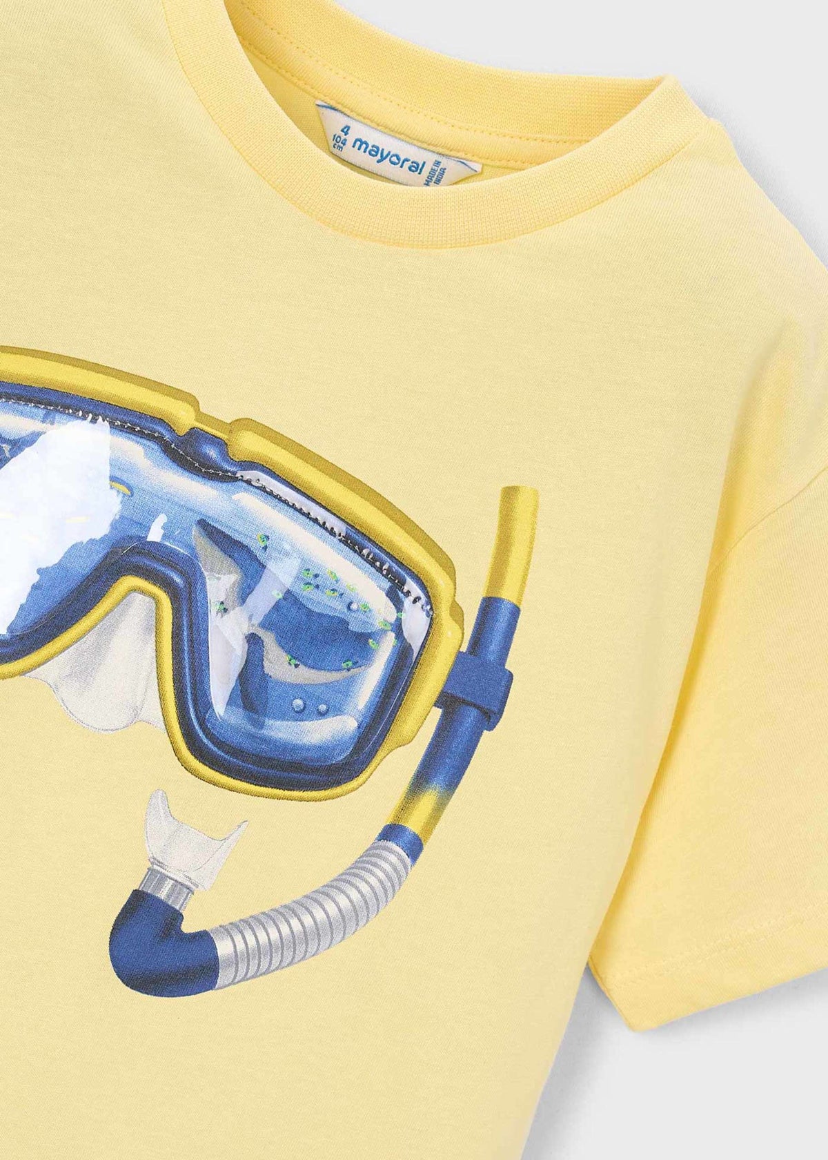 T-Shirt mit Taucherbrillen für Kinder