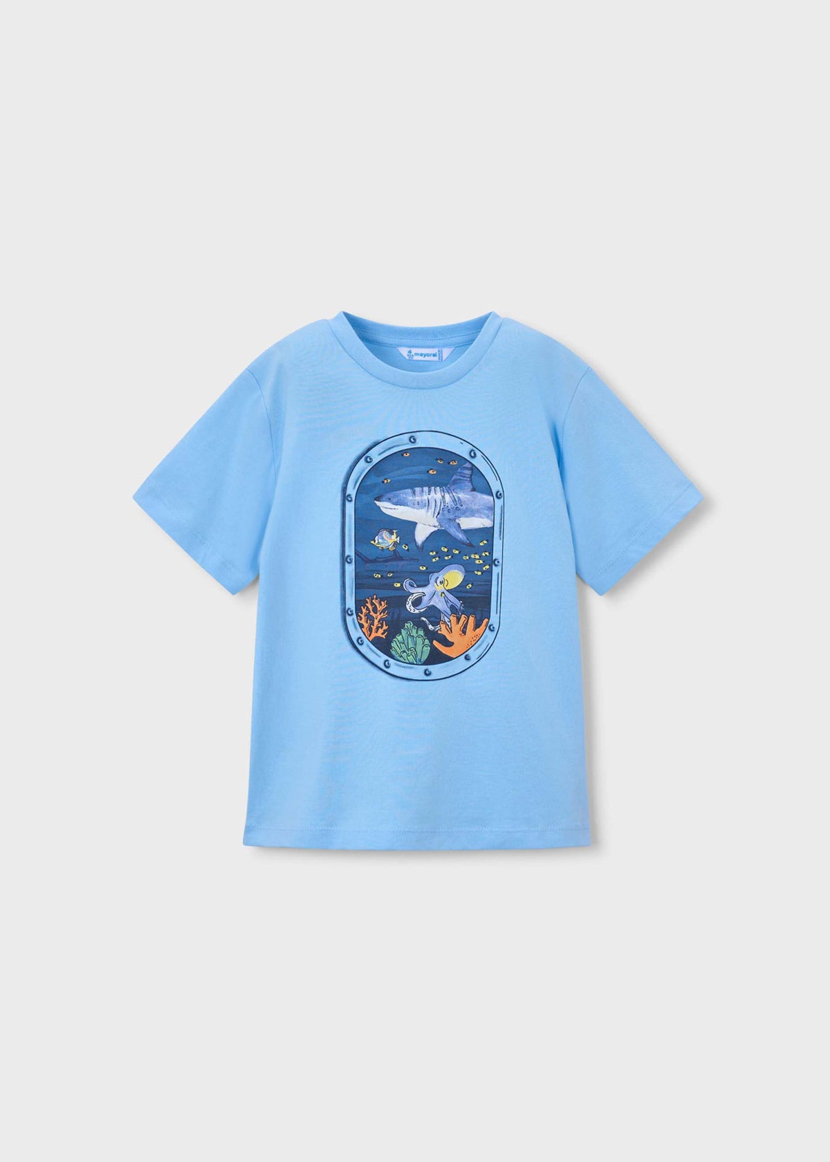 Children's T-shirt with underwater window