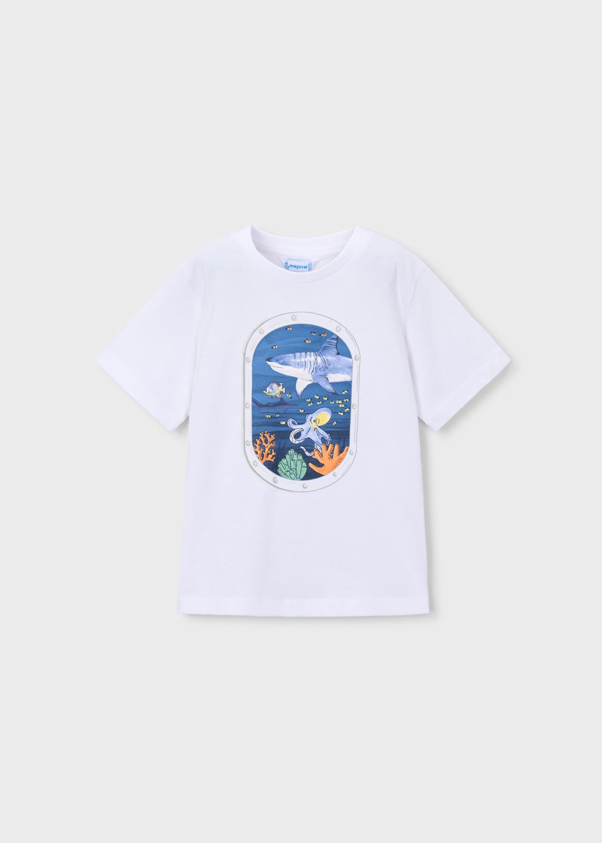 Kinder-T-Shirt mit Unterwasserfenster