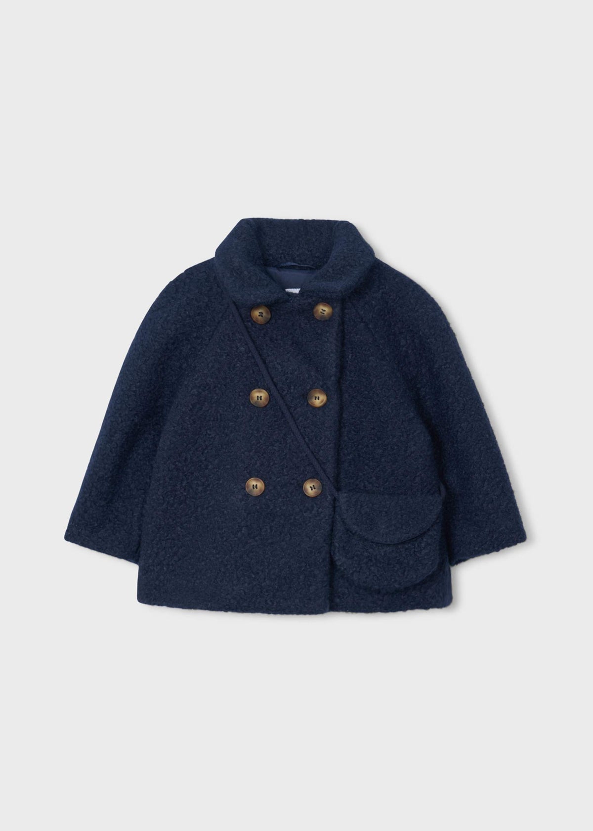 Corduroy coat with handbag for girls