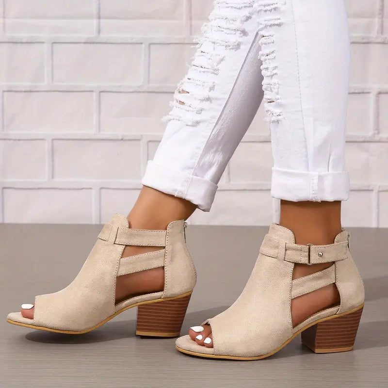🔥Letzter Tag Aktion 50% RABATT - Neue orthopädische Leder-High-Heel-Schuhe für Damen 2024