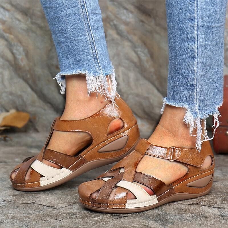 🔥LETZTER TAG 60% RABATT🔥-DAMEN-WEDGES-SANDALEN