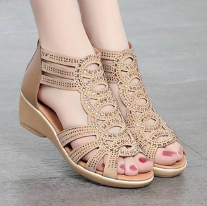 🔥LETZTER TAG 60% RABATT🔥-DAMEN-WEDGES-SANDALEN