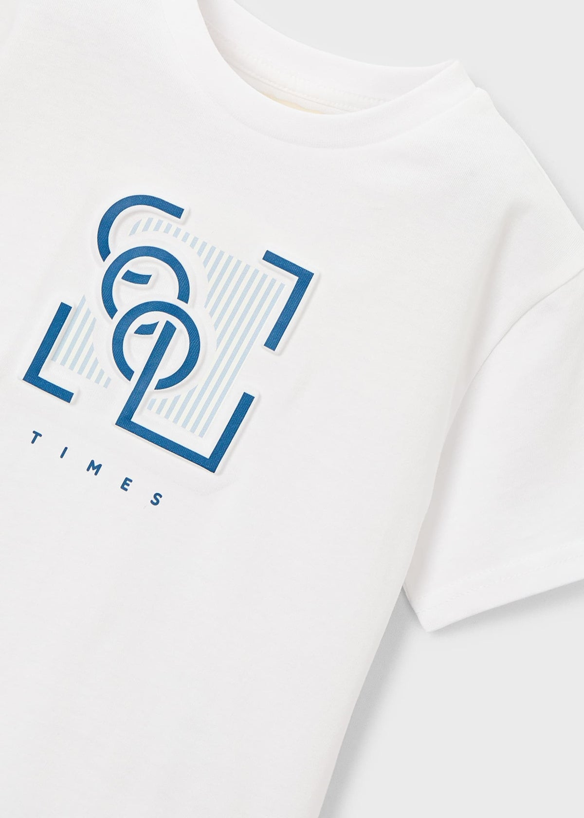 Embossed T-shirt for boys