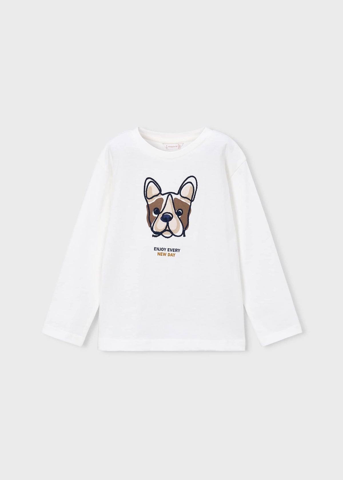 Besticktes Hunde-T-Shirt für Jungen