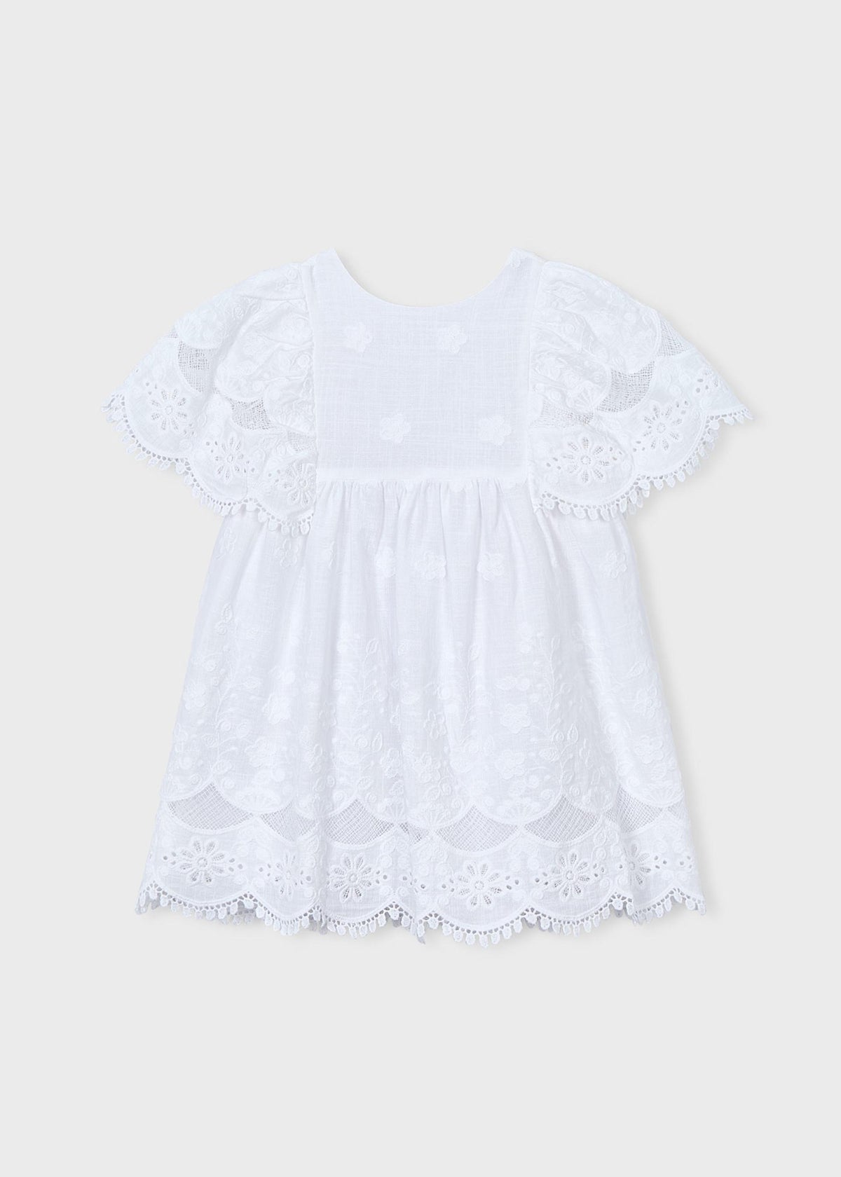 Embroidered formal girls dress