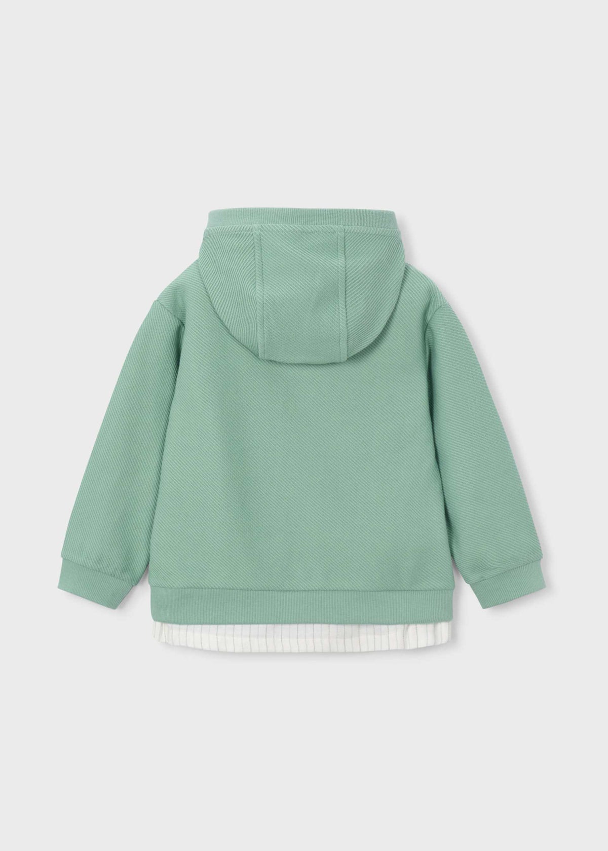 Embroidered text sweatshirt for boys