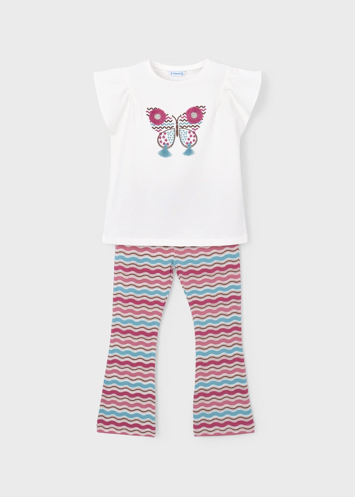 Set aus Schlaghose und T-Shirt für Mädchen