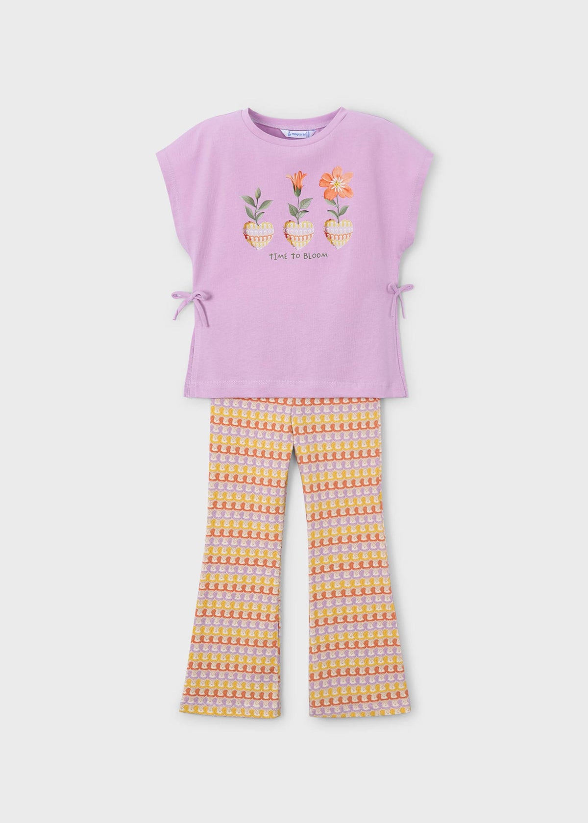 Flared leggings set girl