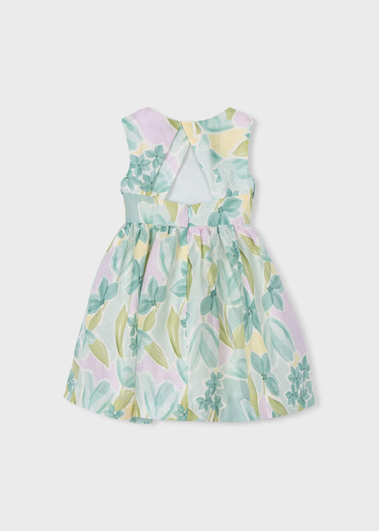 Blumenkleid mit Schleife für Mädchen