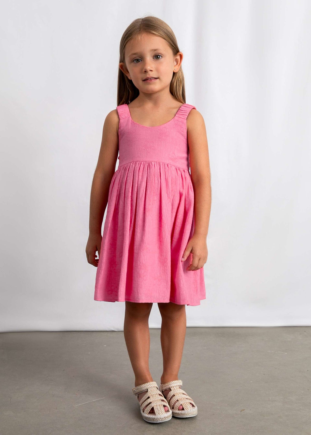 Floral formal dress girl