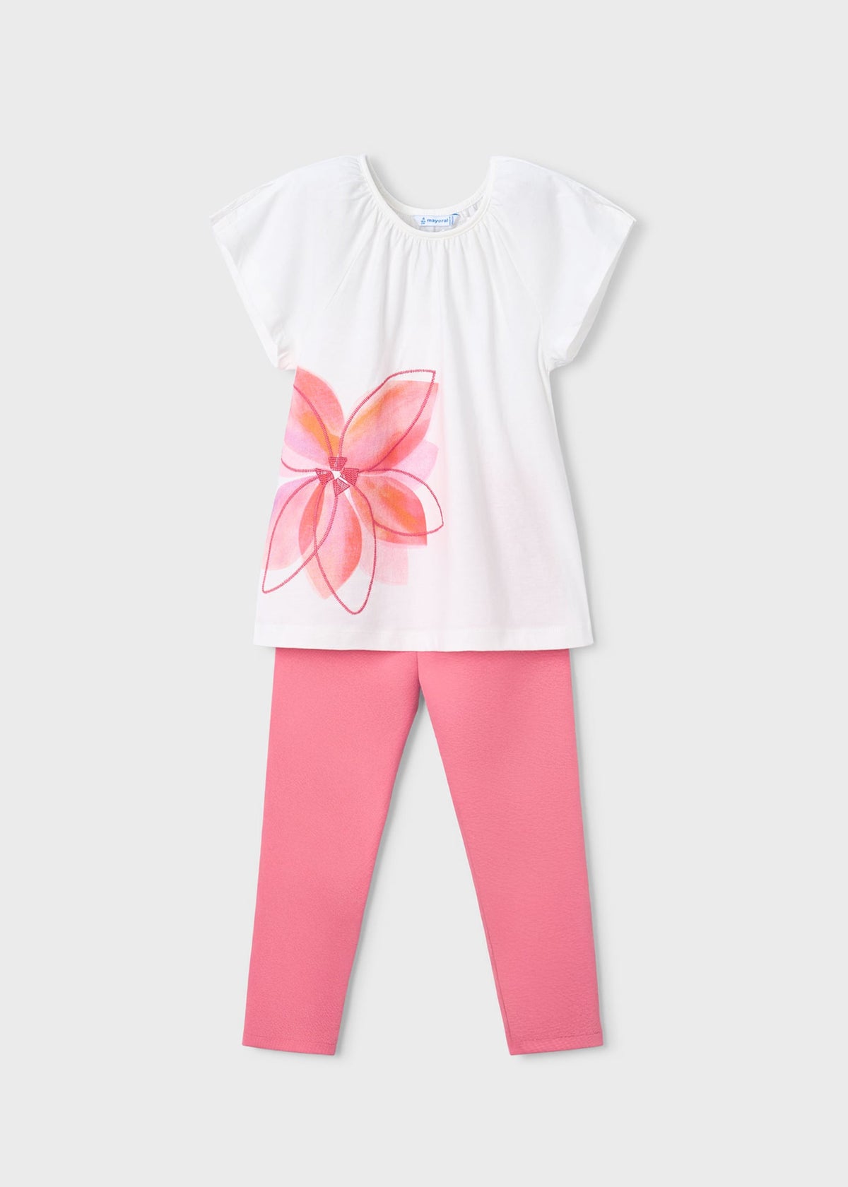 Blumen-Leggings-Set für Mädchen