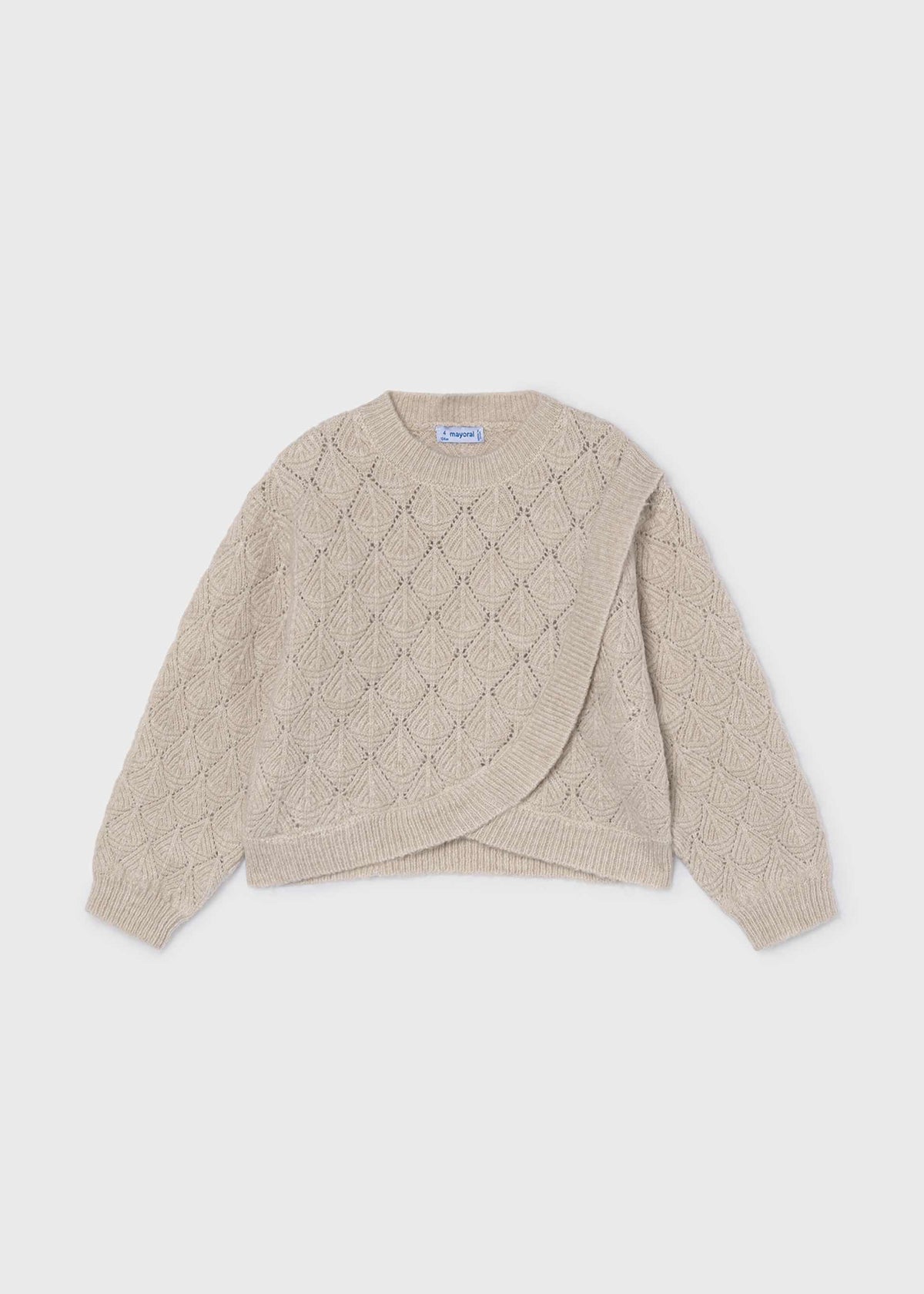 Girl asymmetrical jumper
