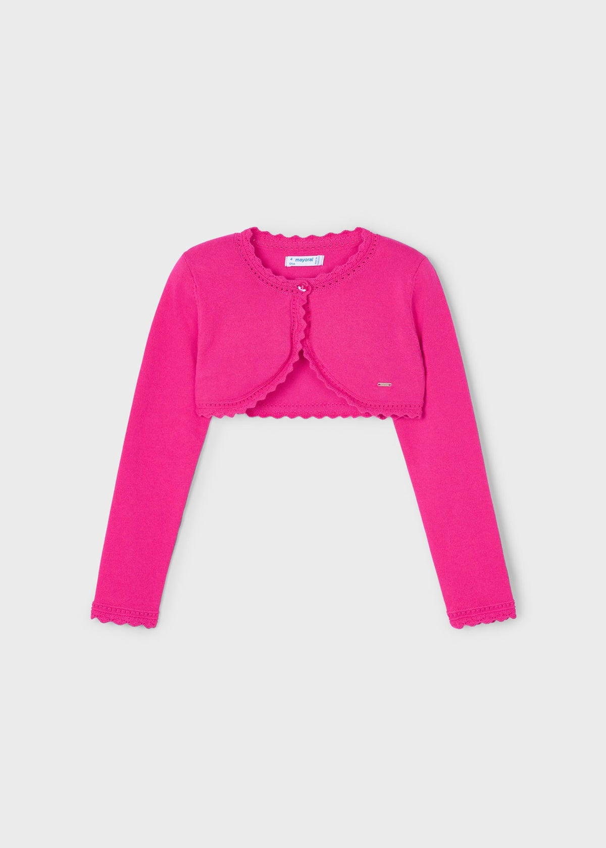 Mädchen-Strickjacke (Basic)