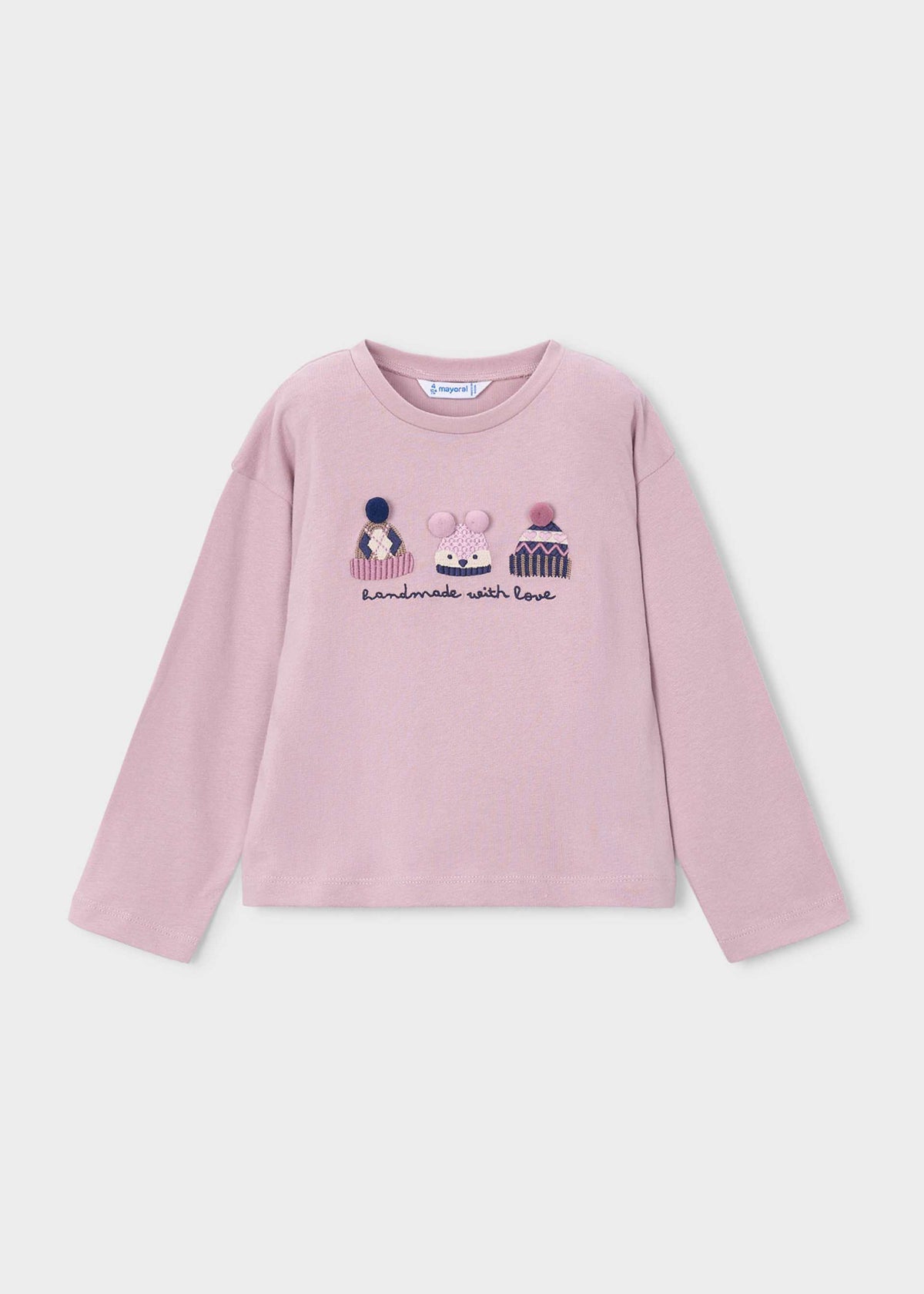 Besticktes T-Shirt für Mädchen