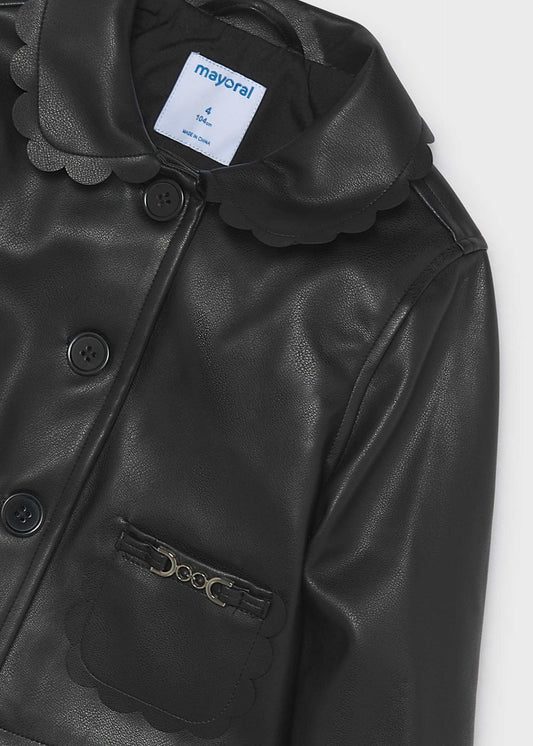 Kunstlederjacke für Mädchen