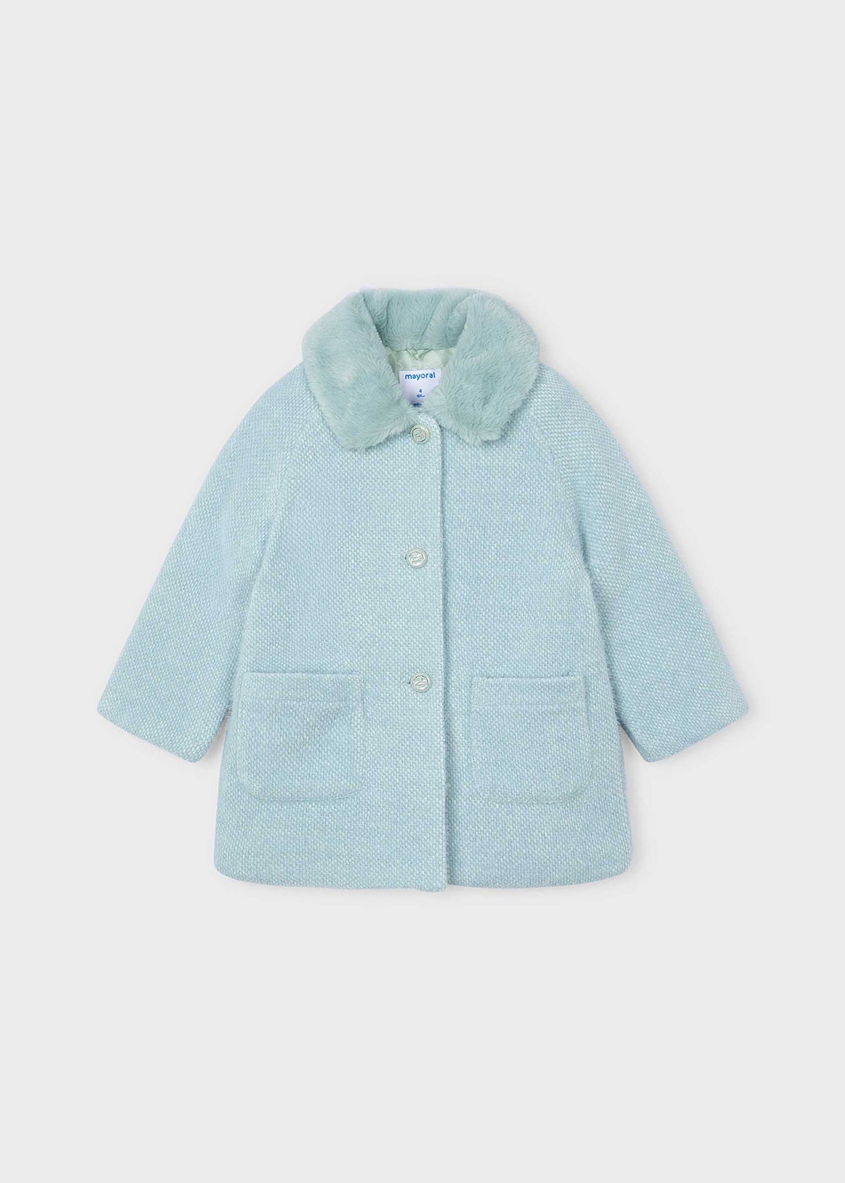 Girl fur coat