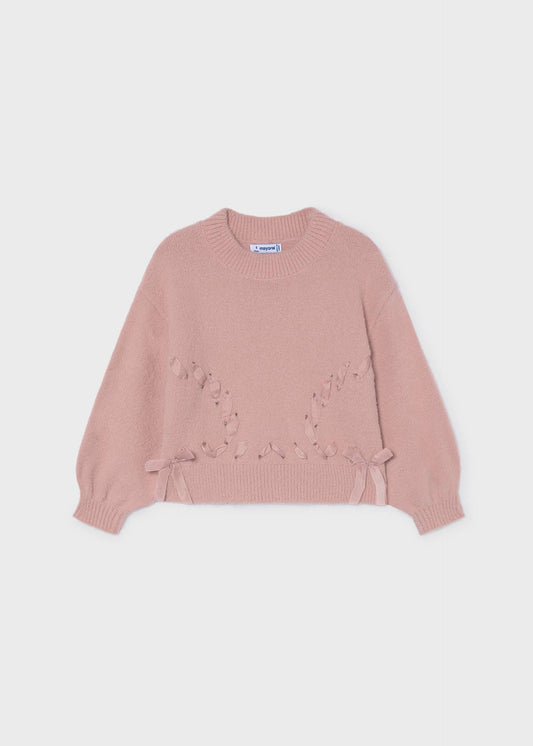 Girl fur jumper