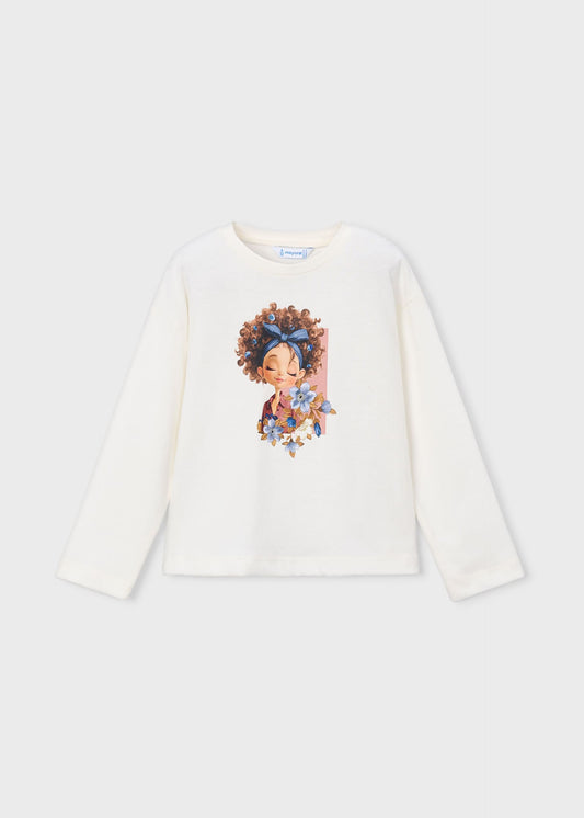 Langarmshirt für Mädchen