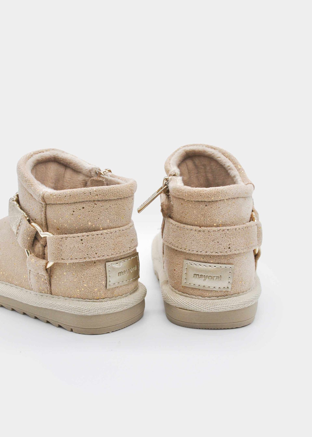 Baby buckled ankle boots