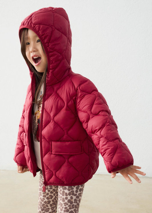 Gesteppte Jacke für Mädchen
