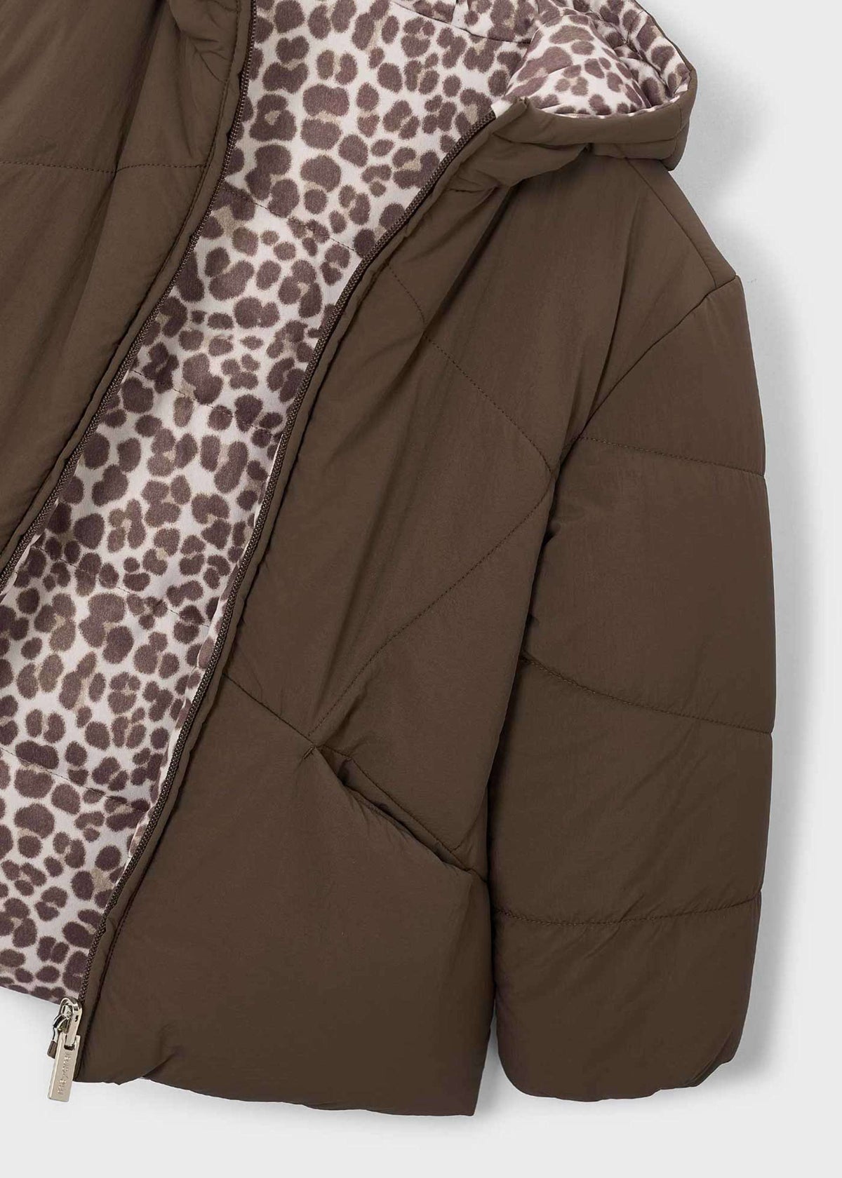 Girl reversible coat